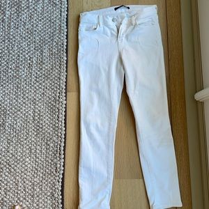 J brand white jeans